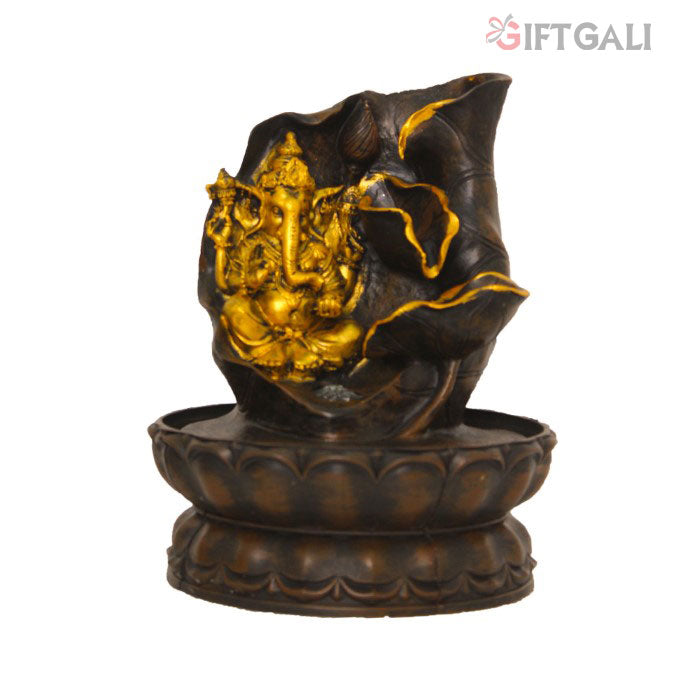 Ganesha Water Fountain Showpiece 26 cm G57X0487AGAMX