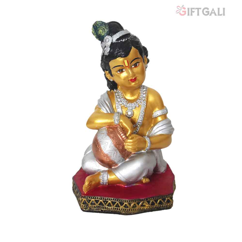 God Matki Krishna Idol Statue 18 cm G57X1665GMLMX