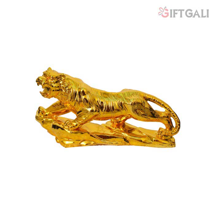 Gold Plated Lion Figurine 24 cm-G79X0062G