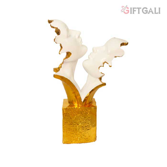 Gold Plated Modern Couple Gift 37 cm-G79X0055W