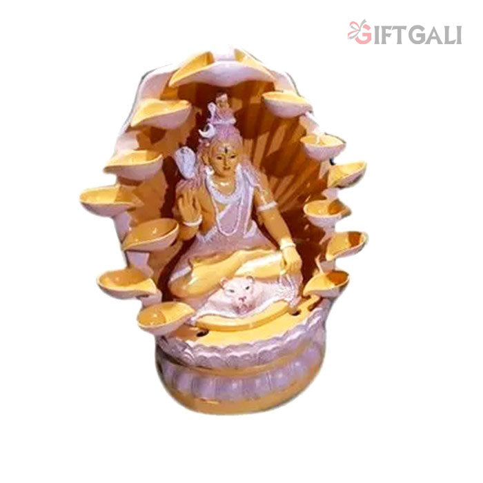 Home Decor Diya Shiv Water Fountain 94 cm G57X2528PVLGX-544