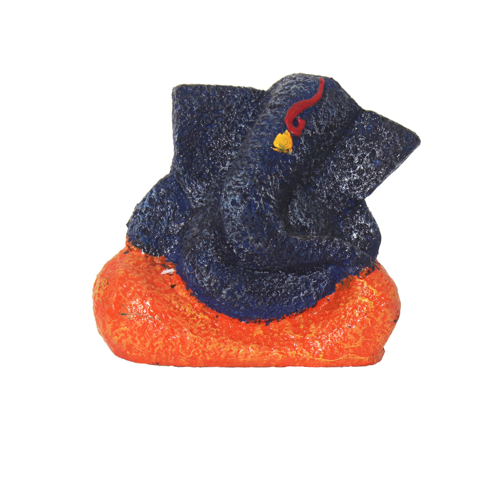 Home Decor Laddu Ganesha Idol 11 cm G57X1255NONMX