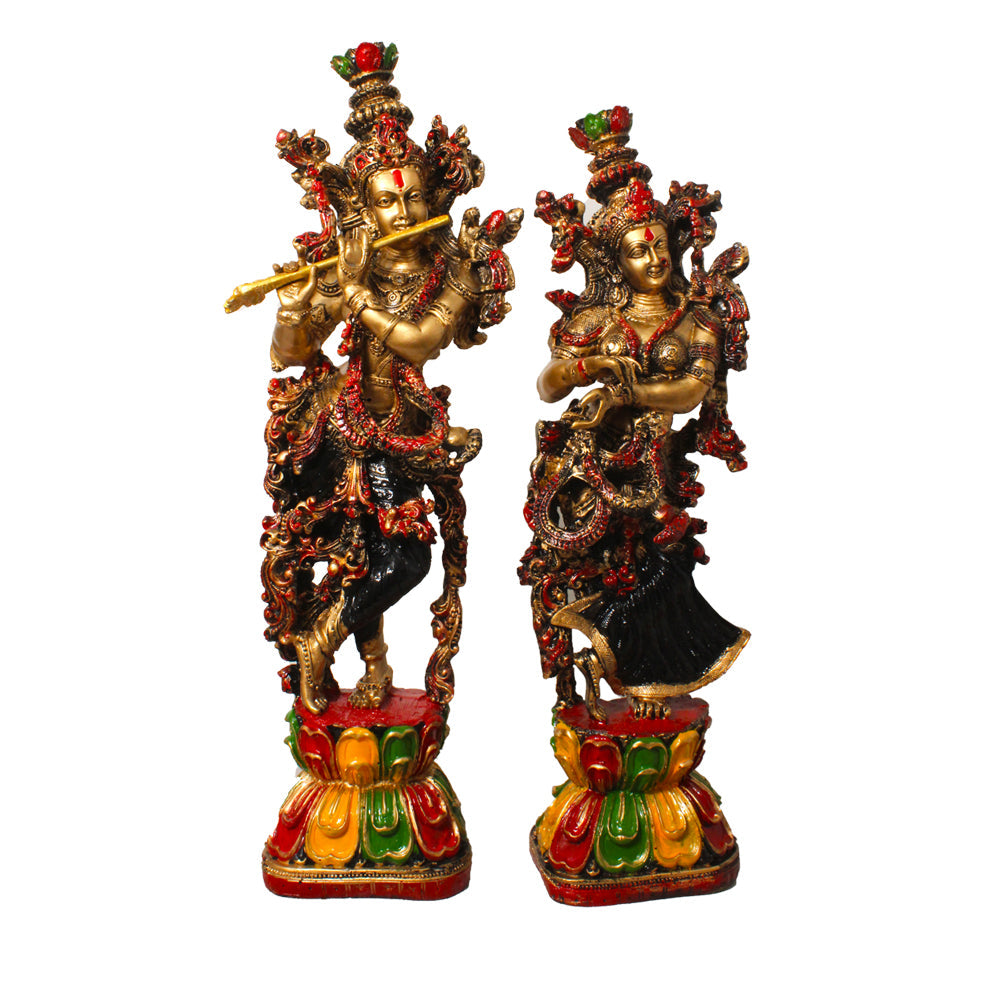 Iskcon Radha Krishna Statue Showpiece Quality statue production