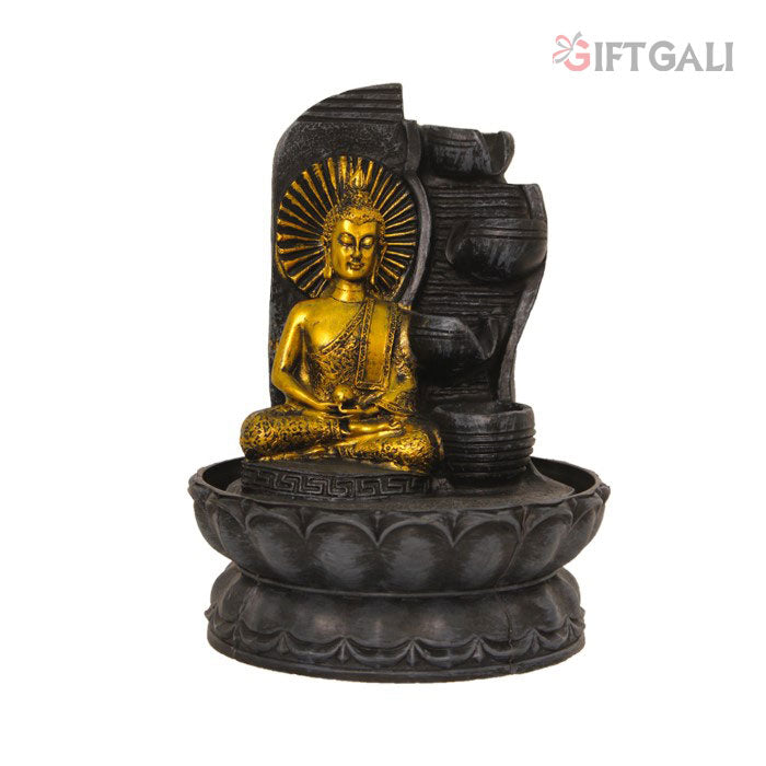 Lord Buddha Diya Indoor Water Fountain 27 cm G57X0488FGAMX