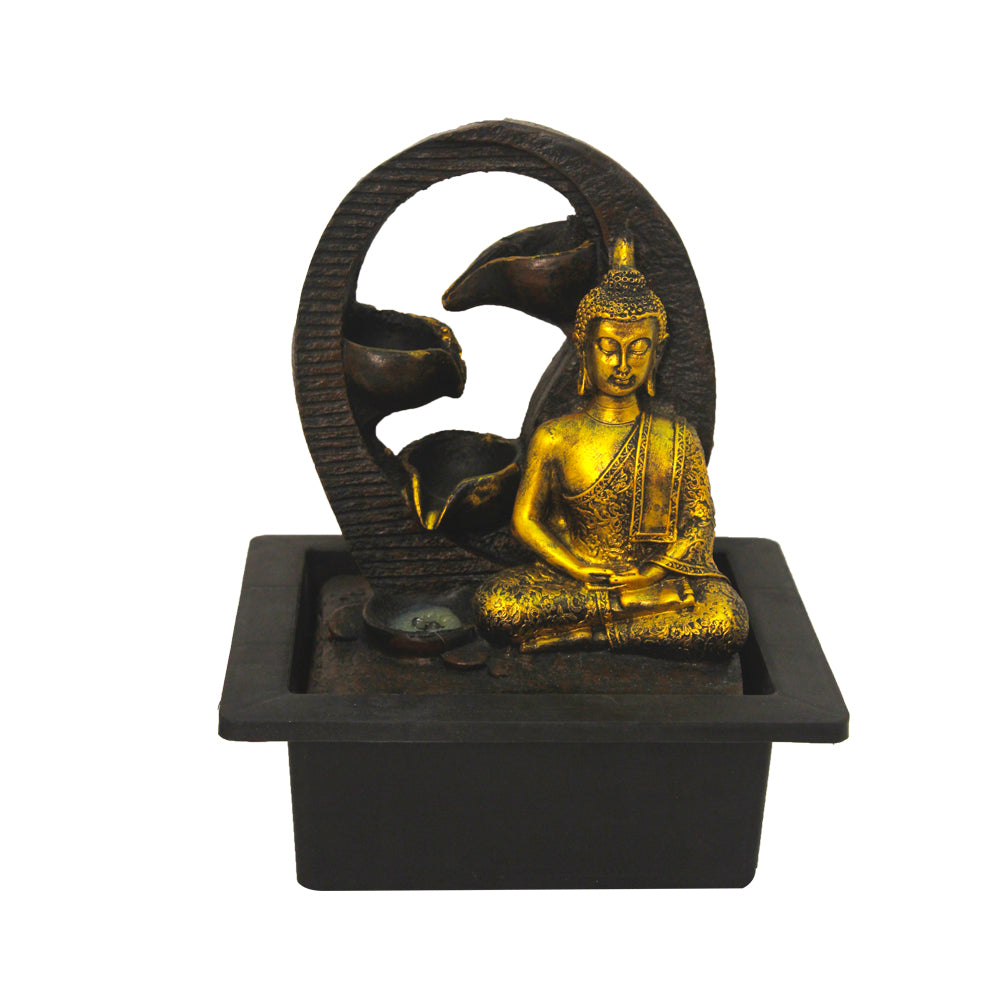 Lord Buddha Indoor Water Fountain 26 cm G57X0464AGAMX