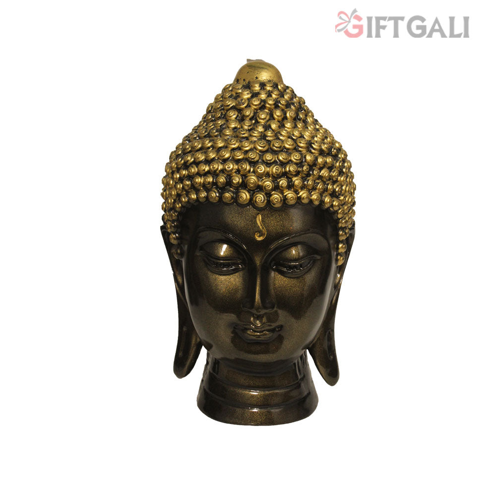 Lord Buddha Statue Bronze Antique Finish 12 cm-G57X1058BBAGX