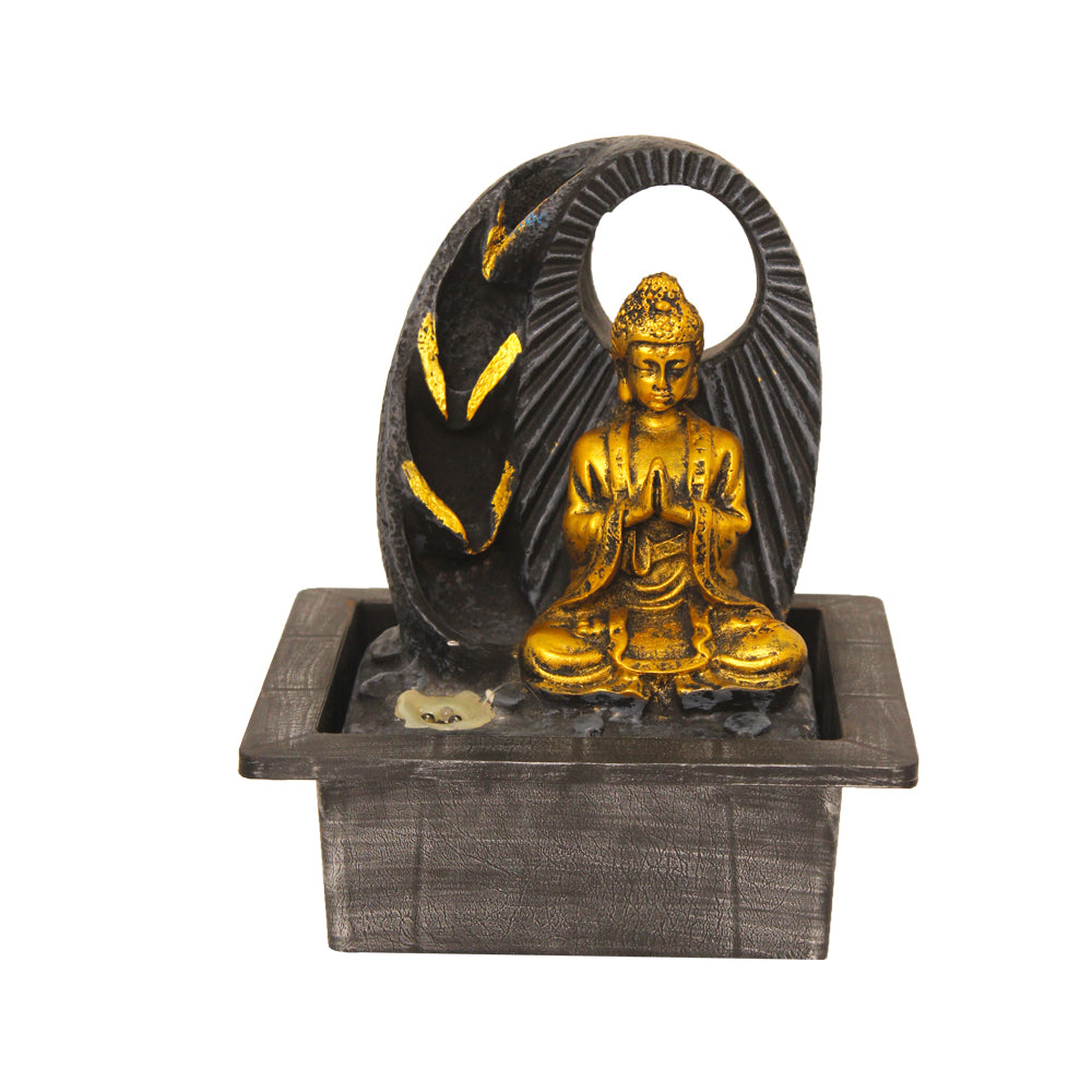 Lord Buddha Water Fountain Showpiece 26 cm G57X0460FGAMX