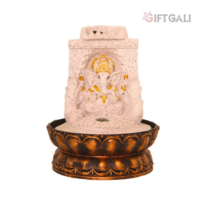 Lord Ganesha Tabletop Fountain 26 cm G57X0483PGDMX