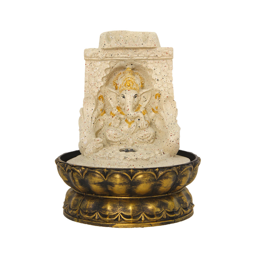 Lord Ganesha Tabletop Water Fountain 26 cm G57X0483IGDMX