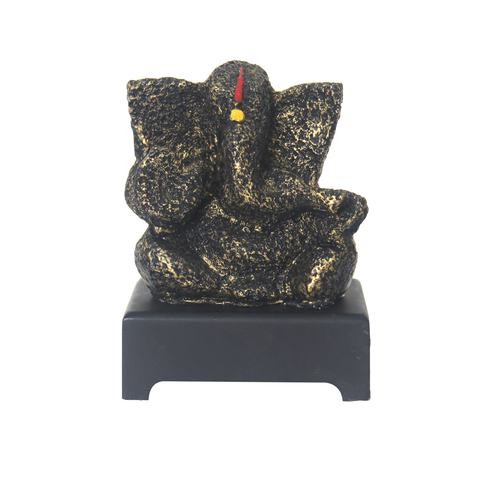 Lord Ganpati Idol Showpiece with base 16 cm G57W1246BBAGX