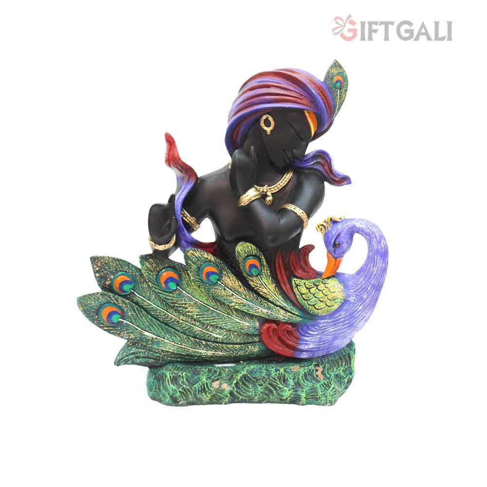 Lord Mor Krishna Idol Showpiece 39 cm G57X1559KJMMX