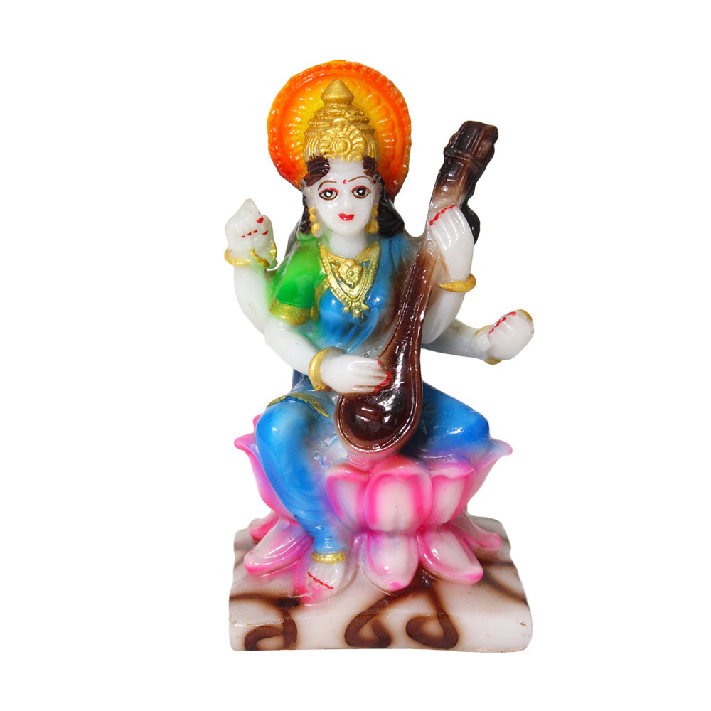 Lord Saraswati Maa Idol 18 cm G57X1415WMCGX