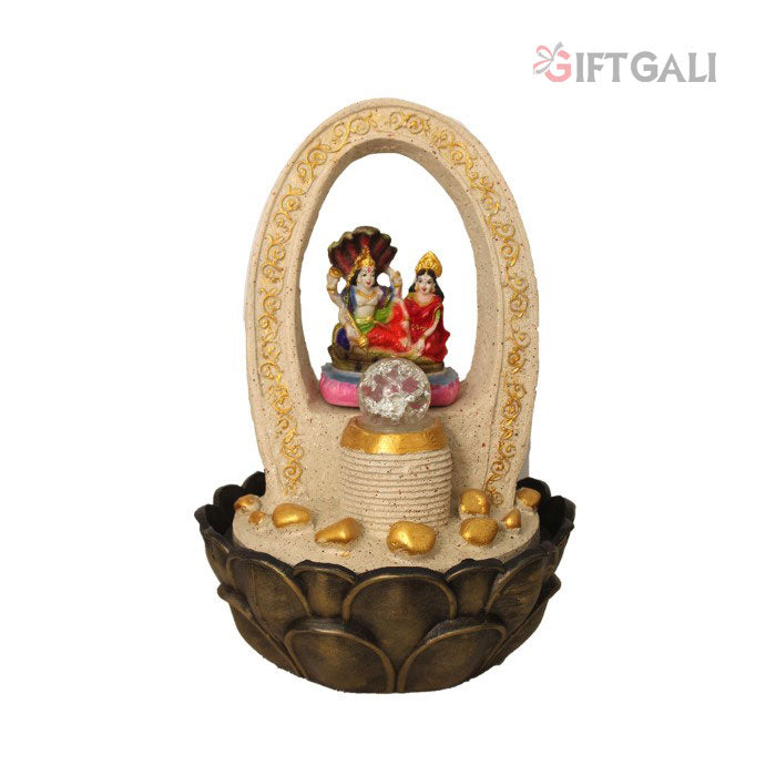 Lord Vishnu Laxmi Fountain 41 cm G57X0209IGDMX-67X0040M