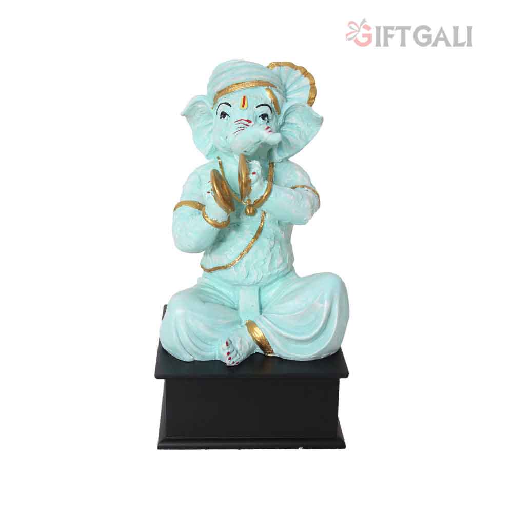 Manjeera Ganesha Idol with base 31 cm G57W1104HHLMX