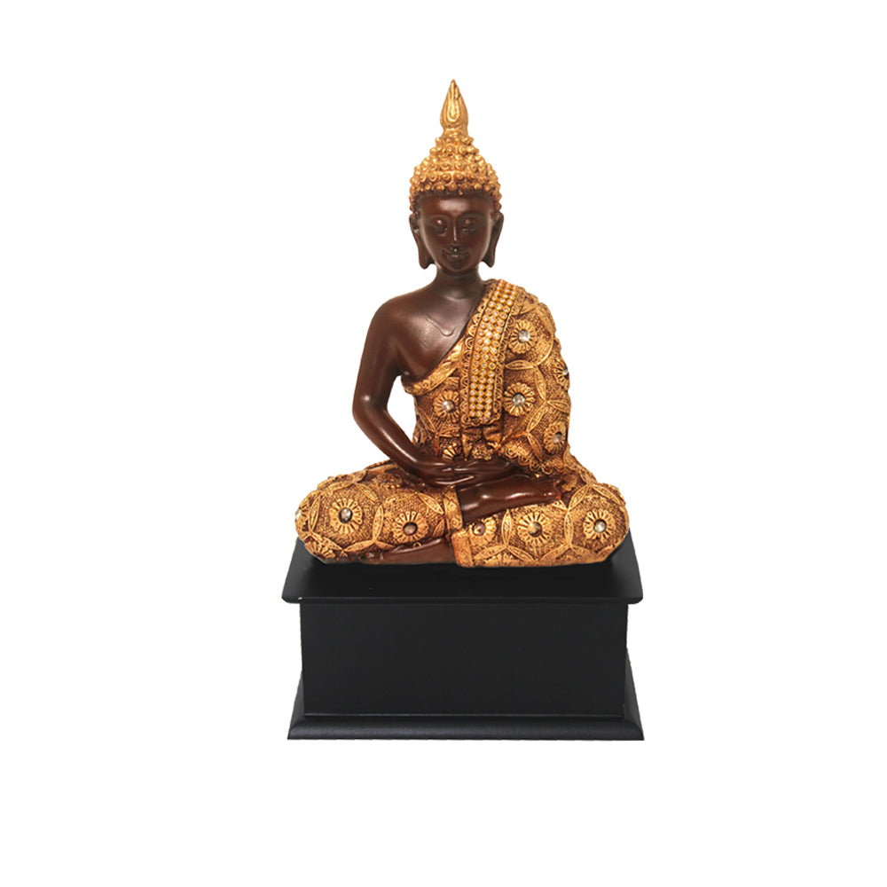 Meditating Buddha Statue Showpiece 27 cm G57W1472AGNMZ