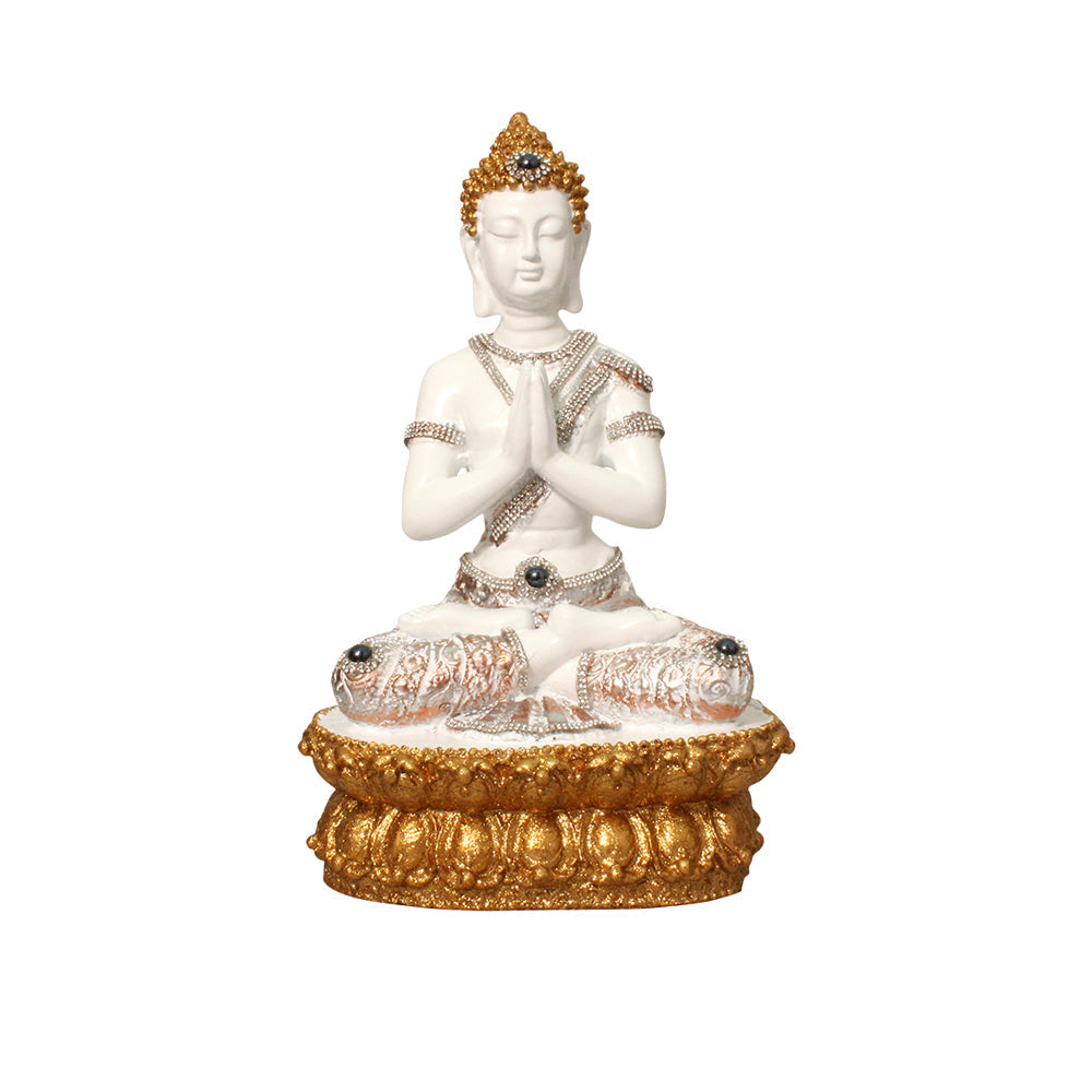 Meditating Lord Buddha Showpiece 31 cm G57X1438WGGGZ