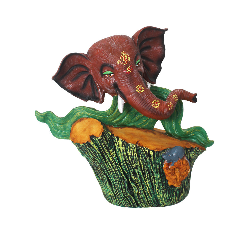 Modern Art Tree Ganesha Idol Statue 35 cm G57X1563AHLMX