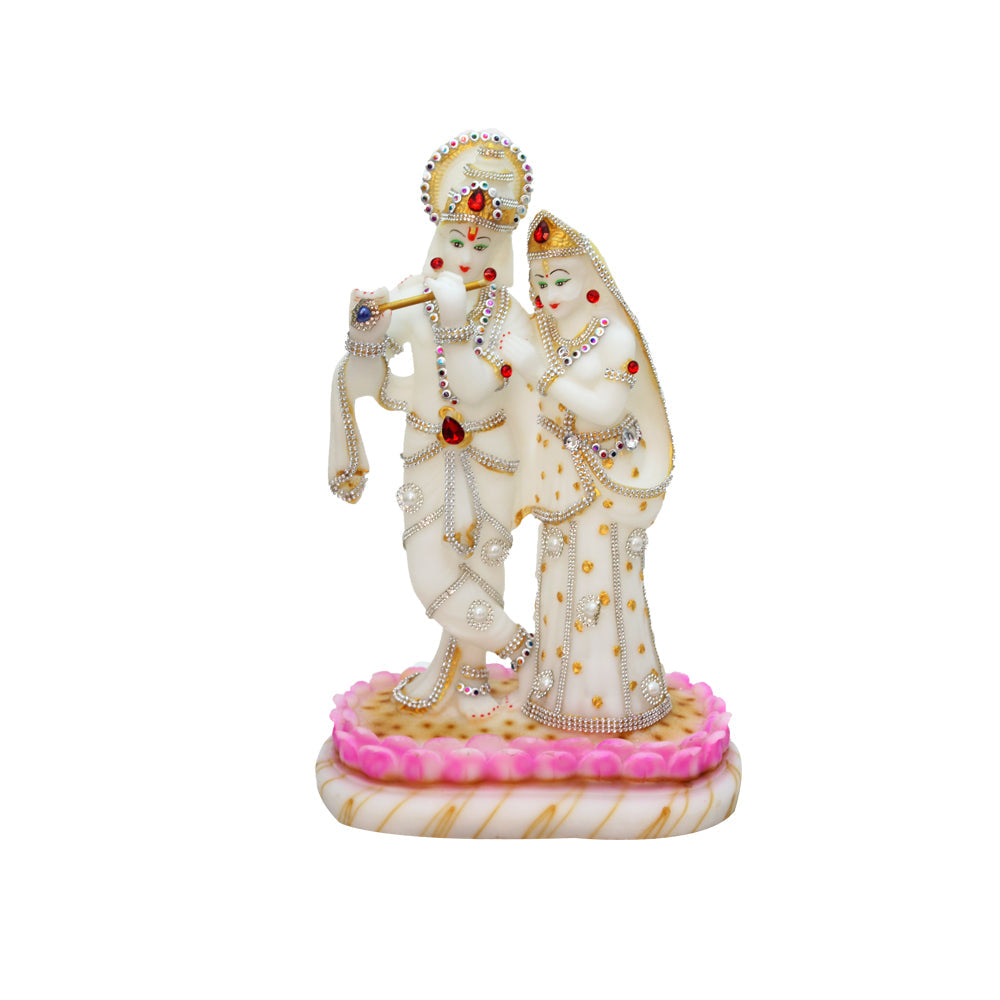 Radha Krishna Idol Showpiece 42 cm G57X1600WGCMZ