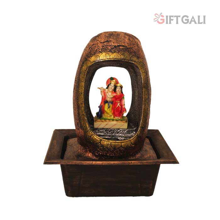 Radha Krishna Indoor Fountain Showpiece 41 cm G57X0529MGAMX-67X0041M