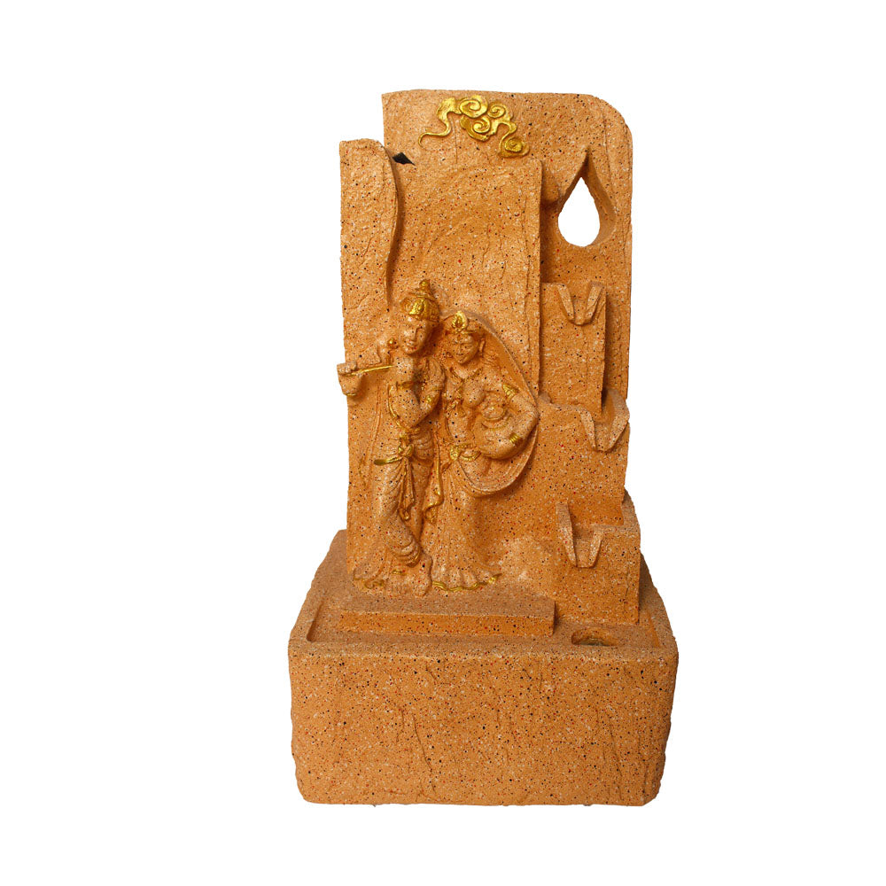 Radha Krishna Indoor Water Fountain 54 cm G57X0434PGDMX