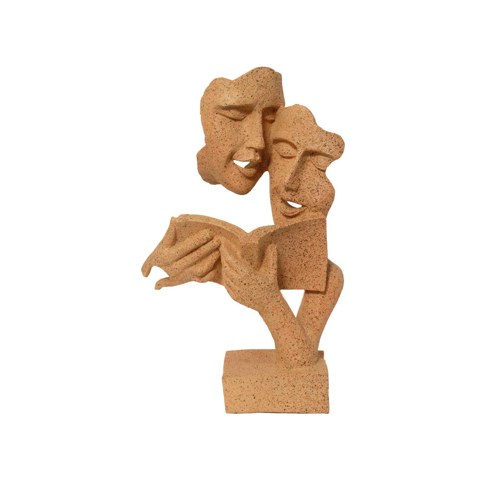 Reading Book Couple Showpiece 31 cm G57X1660IIDMX