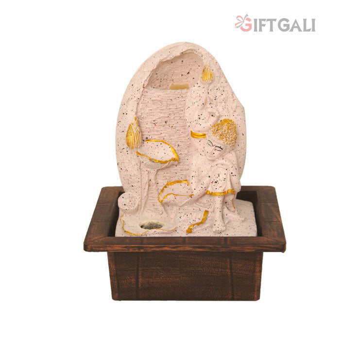 Resting Buddha Tabletop Water Fountain 26 cm G57X0462PGDMX