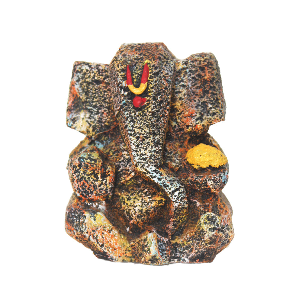 Small Laddu Ganesha Idol Showpiece 14 cm G57X1249MMNMX