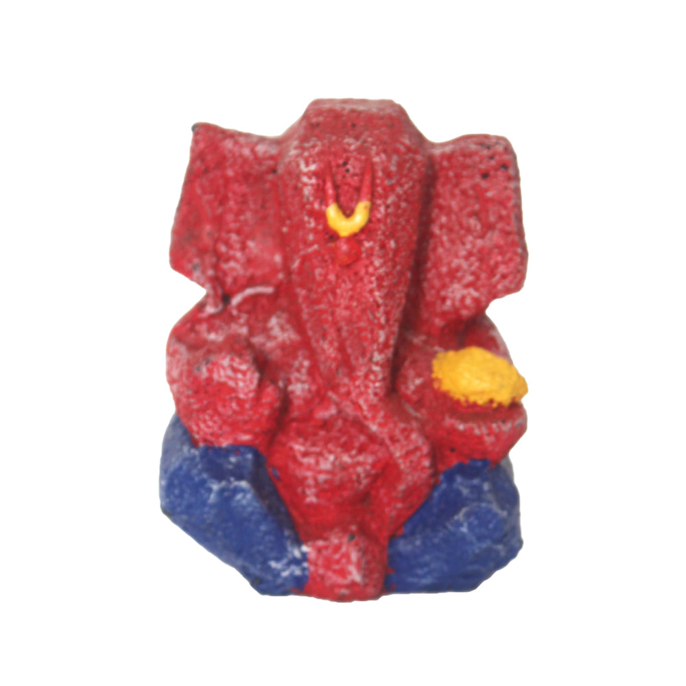 Small Laddu Ganesha Idol Showpiece 14 cm G57X1249RNNMX