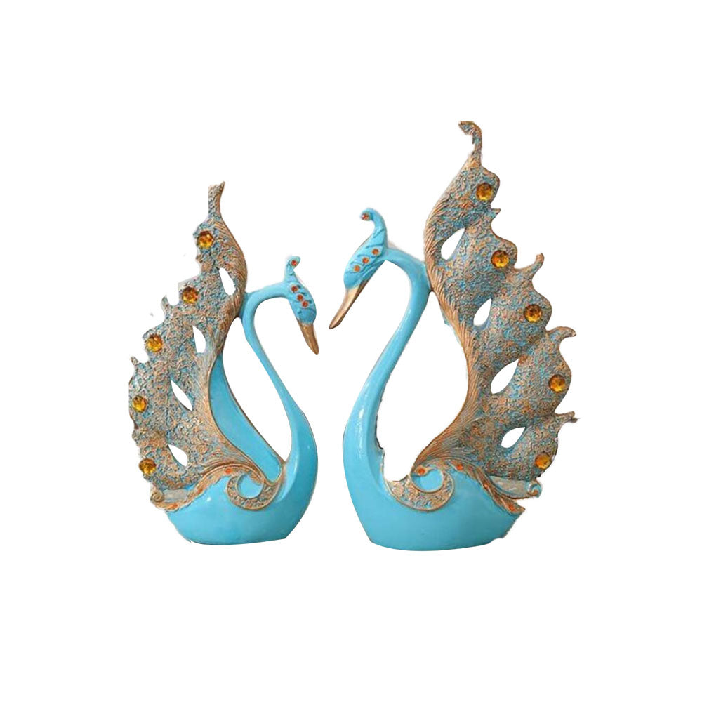 Swan Couple Pair Showpiece 30 cm G57X1560QGNGZ