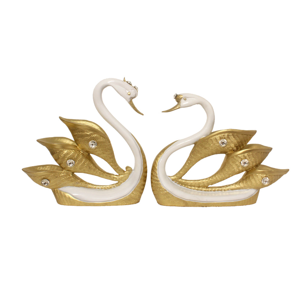 Swan Pair Showpiece 26 cm G57X1679WGNGZ