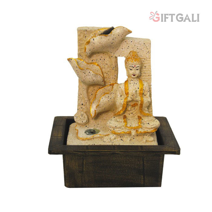 Tabletop Buddha Water Fountain 26 cm G57X0482IGDMX