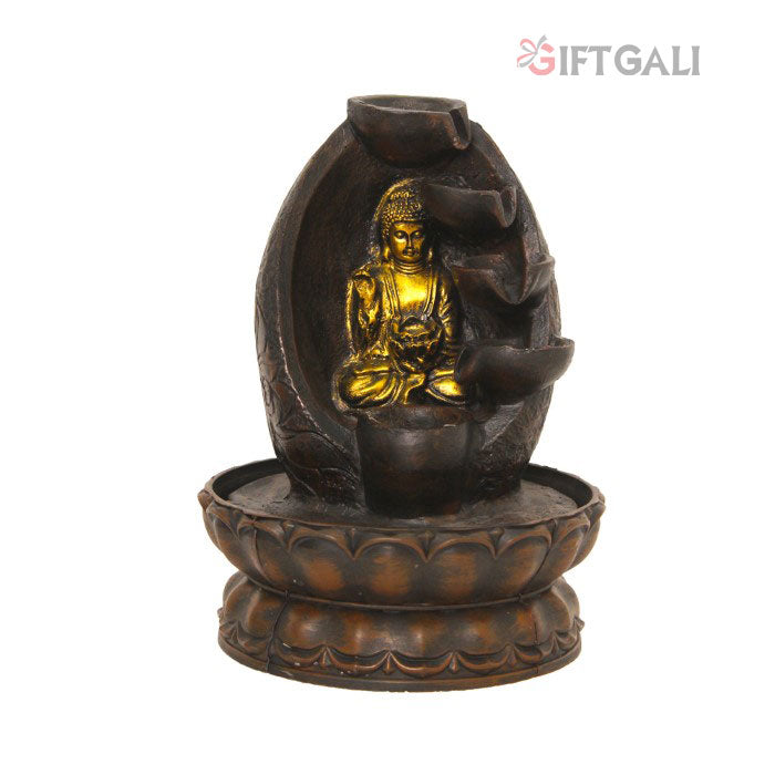 Tabletop Buddha Water Fountain 27 cm G57X0451AGAMX