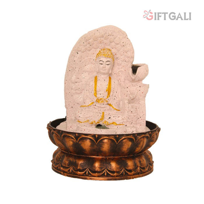 Tabletop Buddha Water Fountain Showpiece 26 cm G57X0481PGDMX