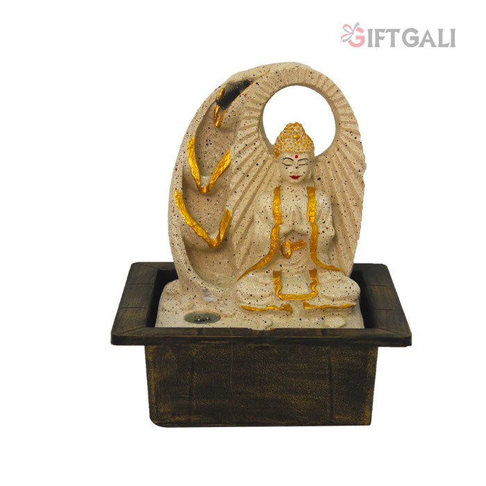 Tabletop Decorative Buddha Indoor Fountain 26 cm G57X0460IGDMX