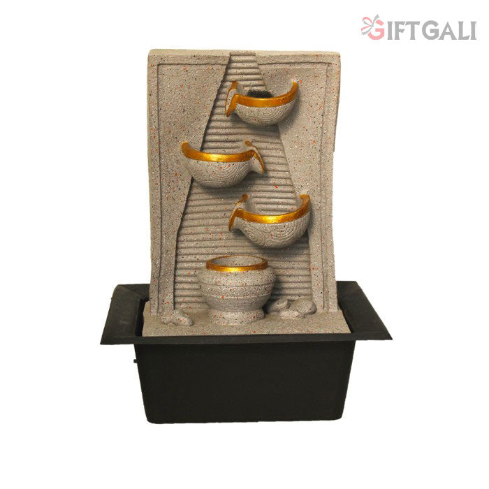 Tabletop Decorative Diya indoor Fountain 41 cm G57X0197FGDMX