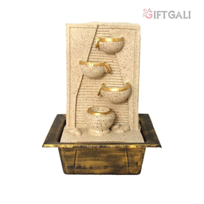 Tabletop Decorative Diya indoor Fountain 41 cm G57X0197IGDMX