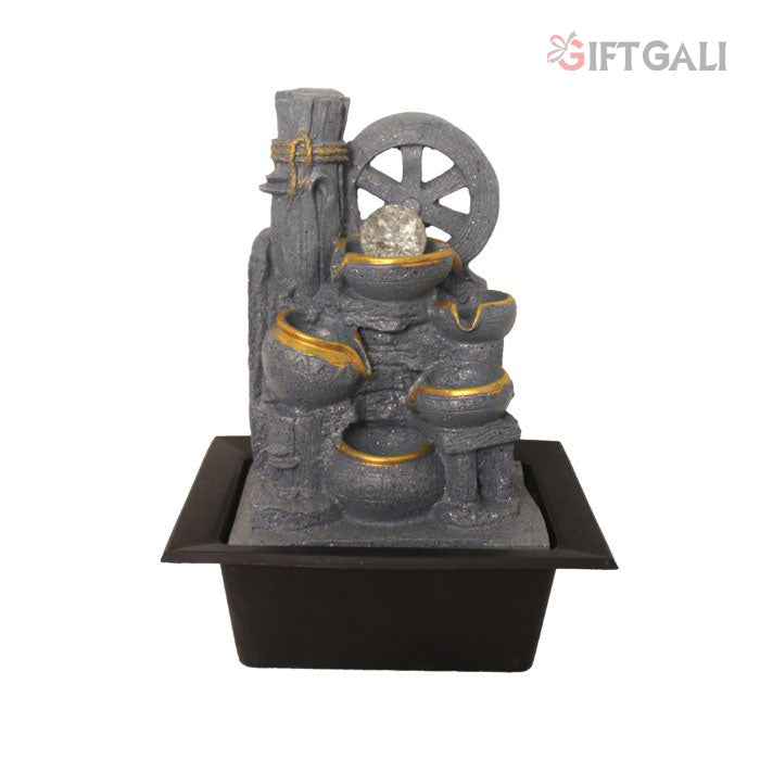 Tabletop Decorative Water Fountain Showpiece 41 cm G57X0312FGDMX