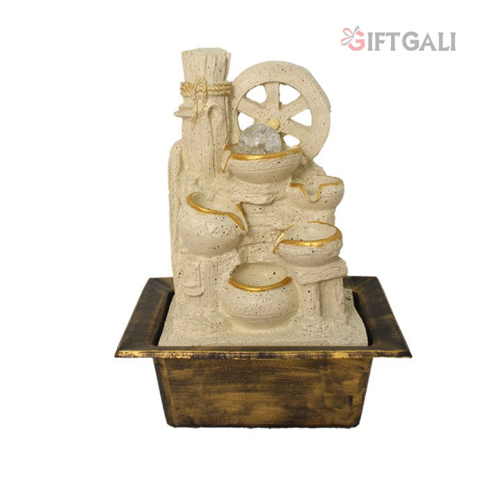 Tabletop Decorative Water Fountain Showpiece 41 cm G57X0312IGDMX