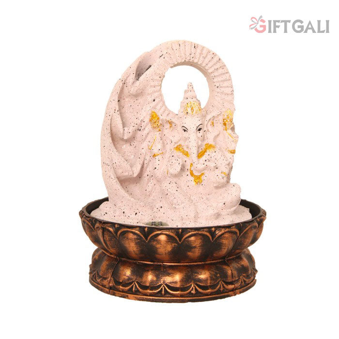 Tabletop Ganesha Water Fountain 26 cm G57X0448PGDMX