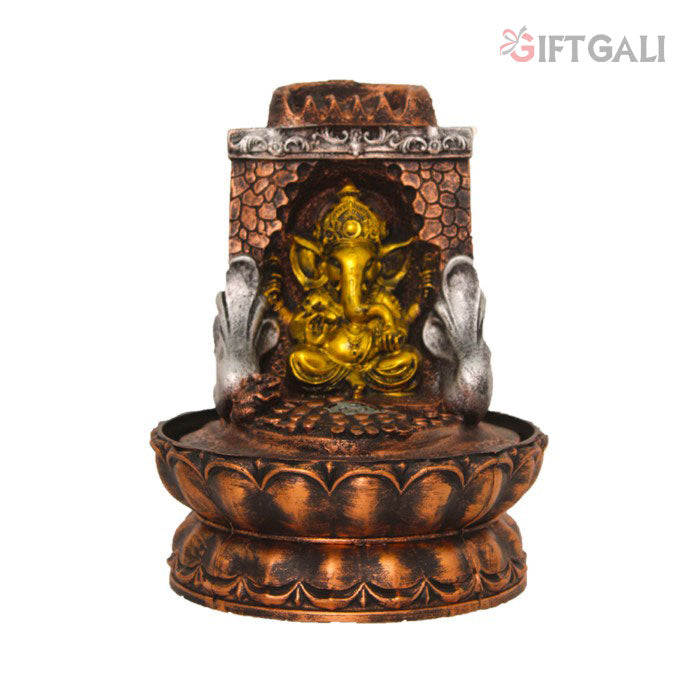 Tabletop Ganesha Water Fountain 26 cm G57X0483MGAMX