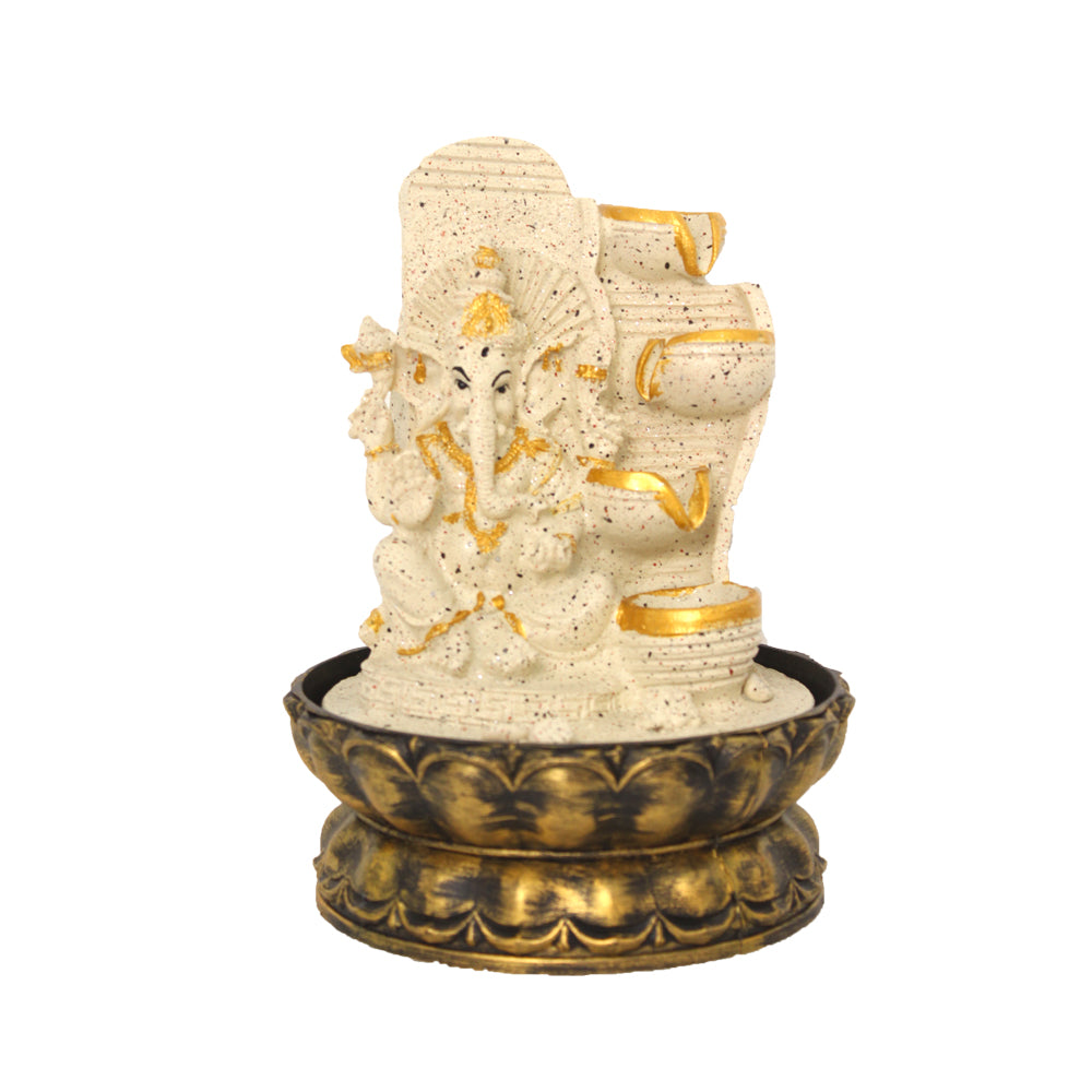 Tabletop Ganesha Water Fountain Showpiece 27 cm G57X0461IGDMX