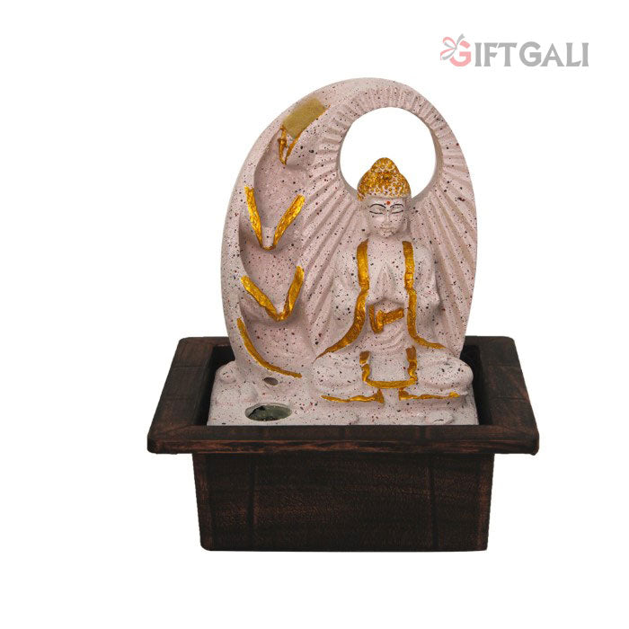 Tabletop Lord Buddha Water Fountain 26 cm G57X0460PGDMX